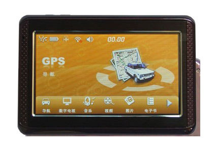 Εφοδιασμένο με GPS σύστημα πλοήγησης 4305 με SD μέχρι 8GB